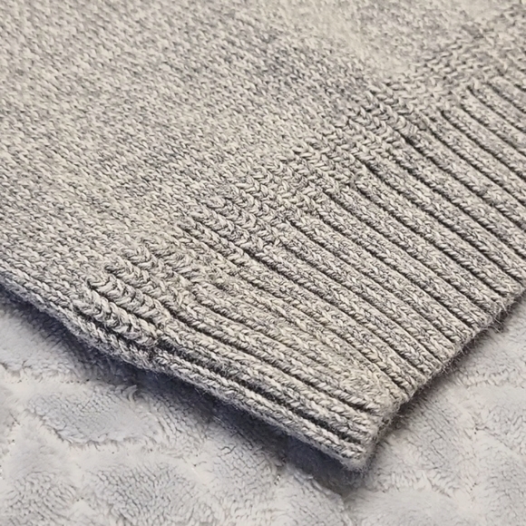 LEVI'S Red Tag Grey Striped  Knit Crewneck Sweater Mens XL - Picture 8 of 13